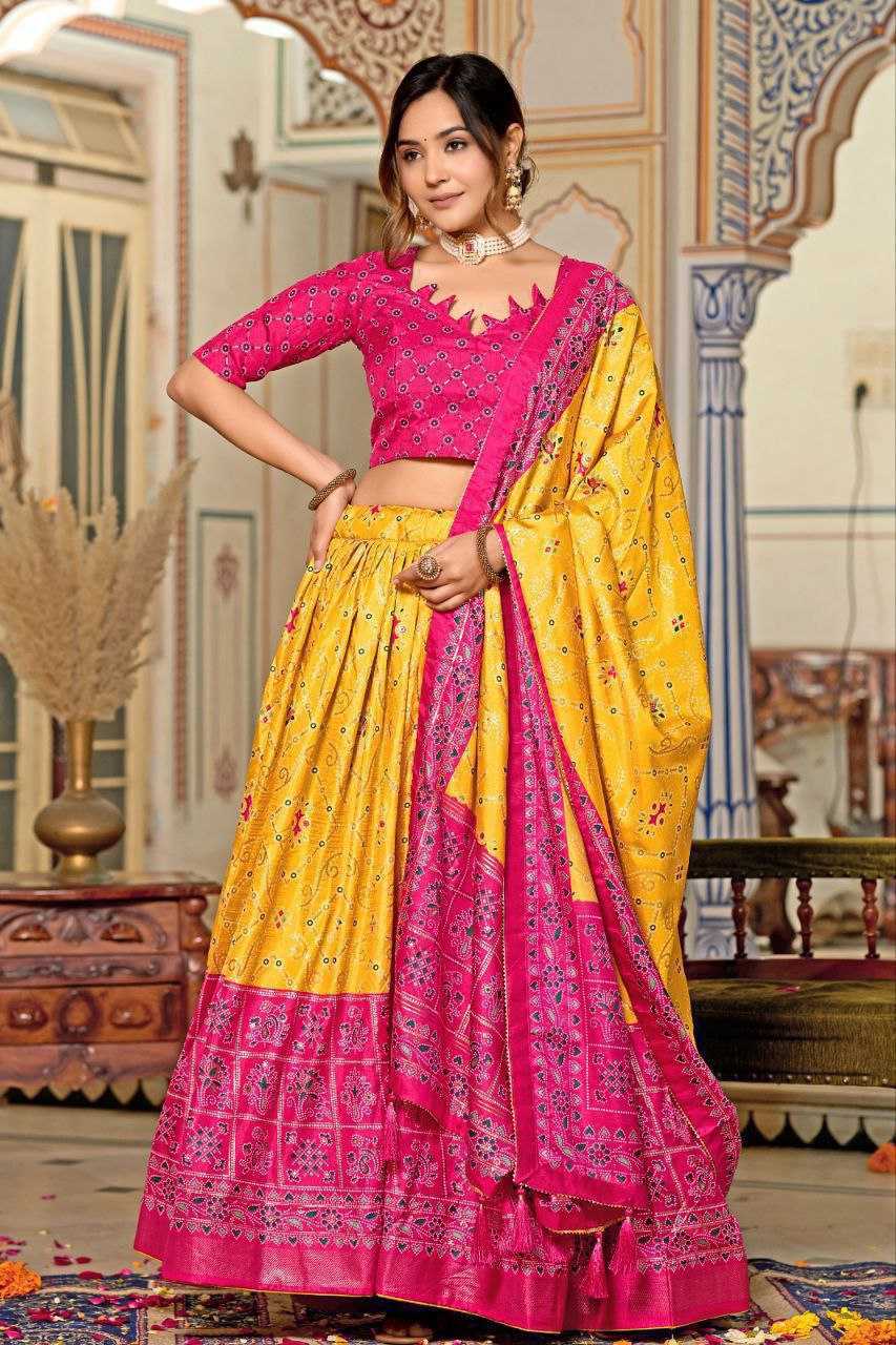 Tussar Silk Traditional Silk Lehenga